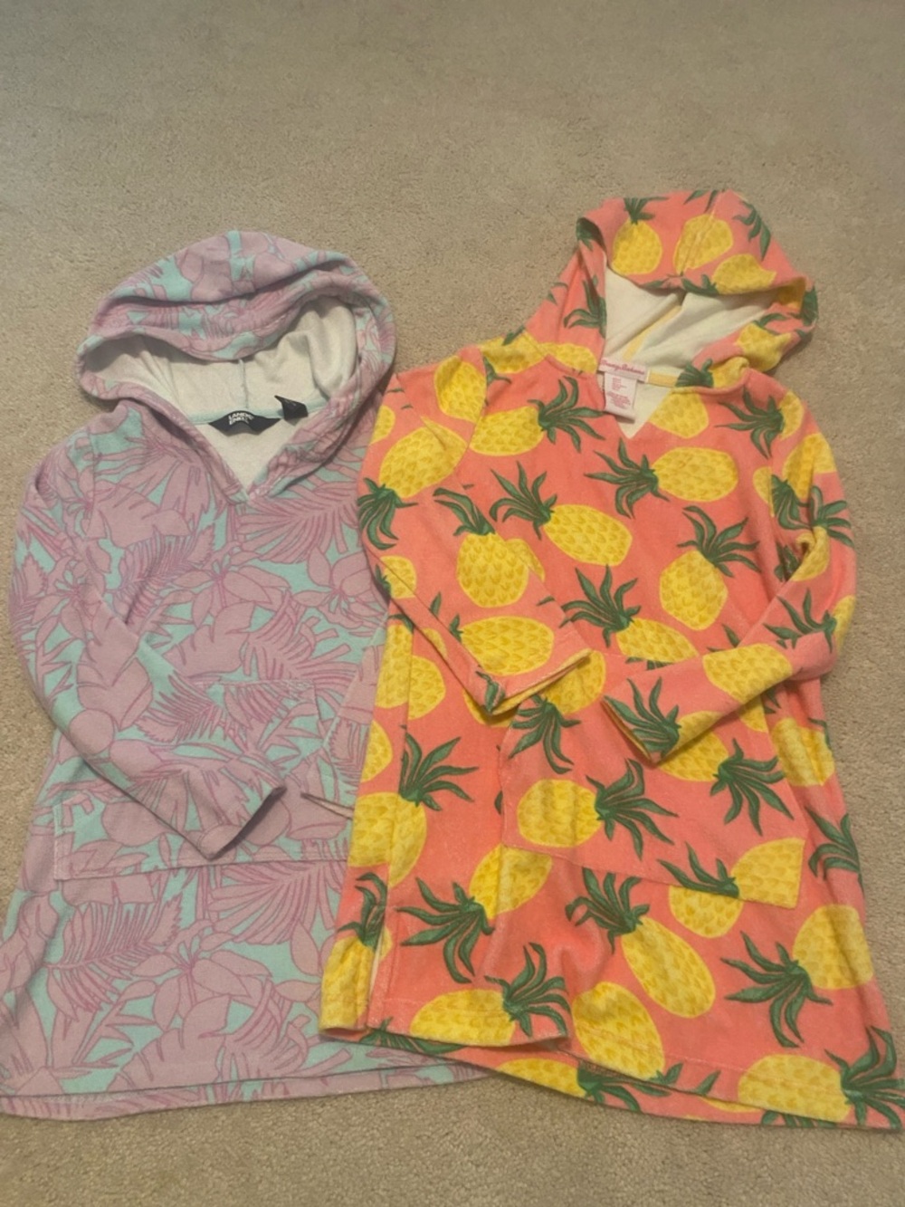 Girls terry swim coverups XS/5t